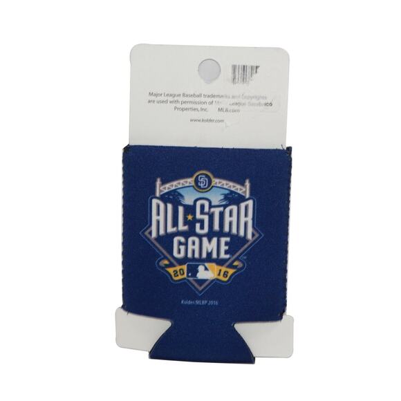 Vintage Koozie Drink Holder Sleeve - San Diego Padres MLB All Star Game 2016 - Picture 3 of 3